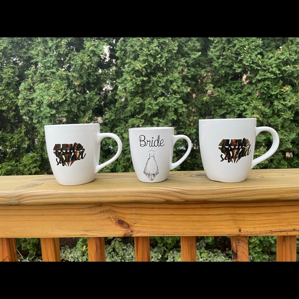 Bride Mug and Squad Mugs